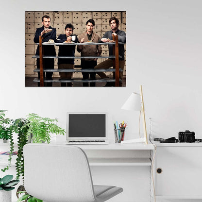 Vampire Weekend Rock Music Band Group Wall Art Print Poster