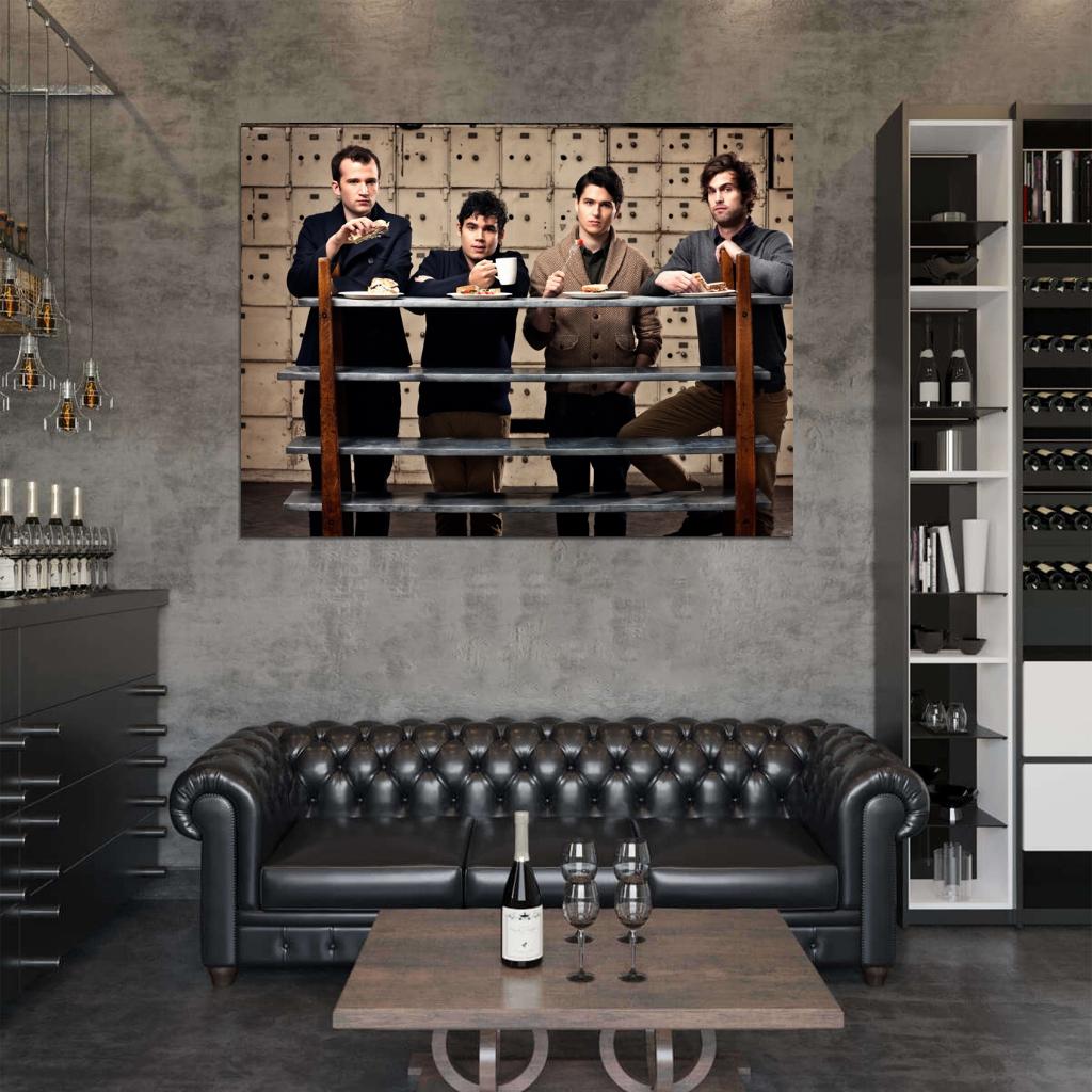 Vampire Weekend Rock Music Band Group Wall Art Print Poster