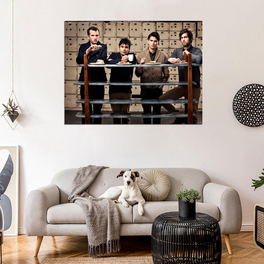 Vampire Weekend Rock Music Band Group Wall Art Print Poster