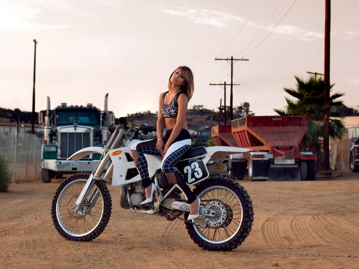 Vanessa Hudgens Motorcycle Hot Music Singer Wall Art Print Poster