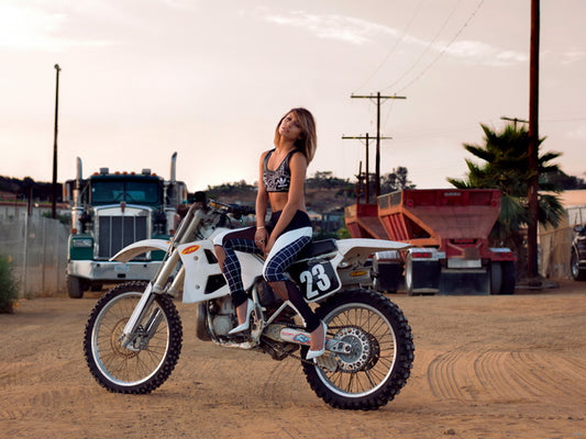 Vanessa Hudgens Motorcycle Hot Music Singer Wall Art Print Poster