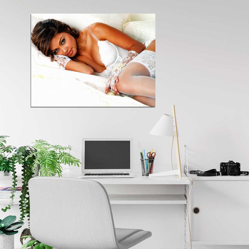 Vanessa Lachey Sexy Hot Lingerie Model Actress Wall Art Print Poster
