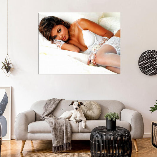 Vanessa Lachey Sexy Hot Lingerie Model Actress Wall Art Print Poster