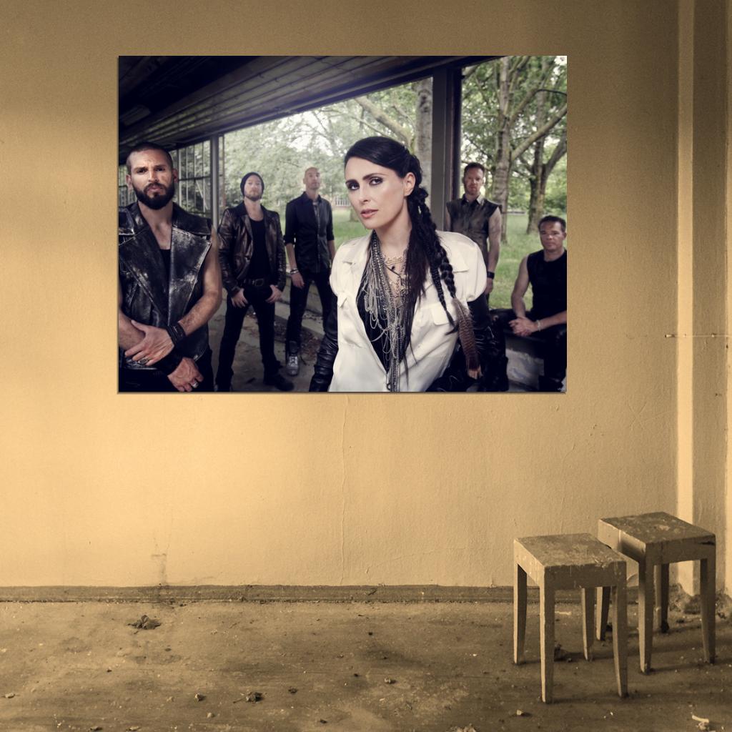 Within Temptation Rock Band Music Group Wall Art Print Poster