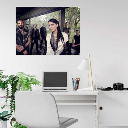 Within Temptation Rock Band Music Group Wall Art Print Poster