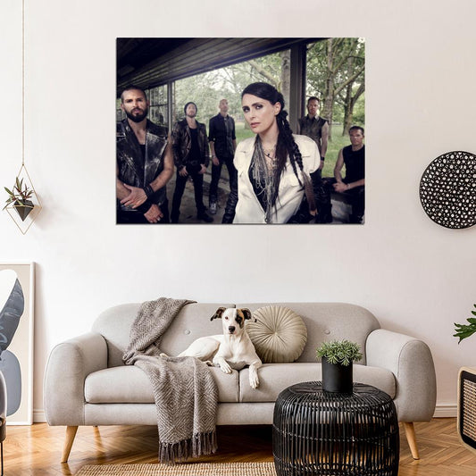 Within Temptation Rock Band Music Group Wall Art Print Poster