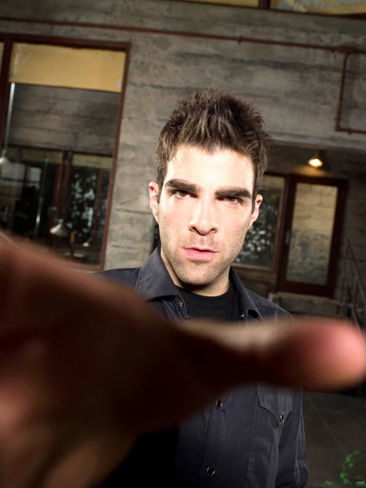 Zachary Quinto Handsome Awesome Actor Wall Art Print Poster