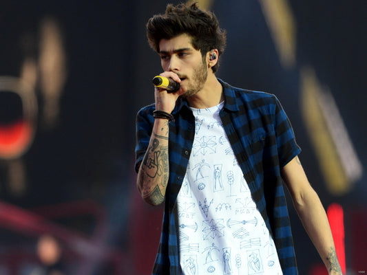 Zayn Malik Handsome Hot Music Singer Wall Art Print Poster