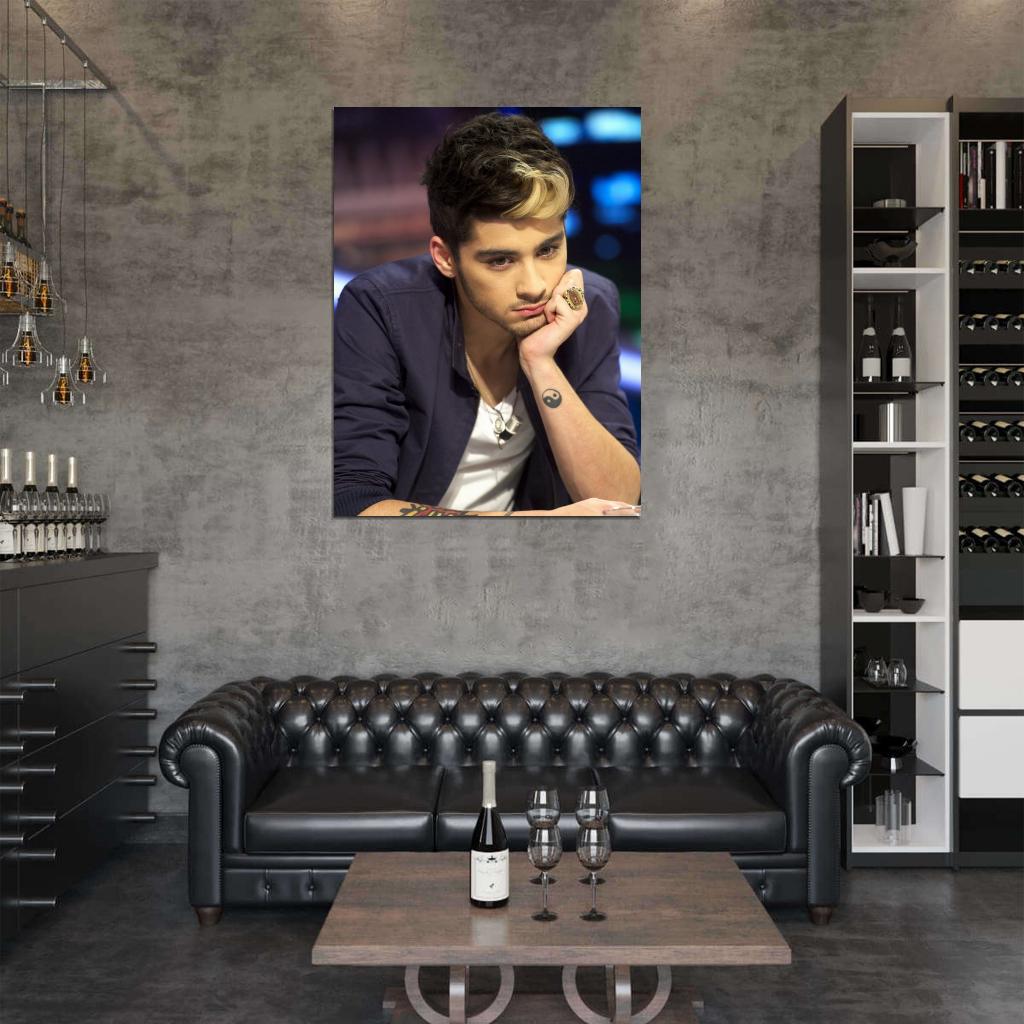 Zayn Malik Handsome Cute Hot Music Singer Wall Art Print Poster