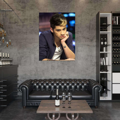Zayn Malik Handsome Cute Hot Music Singer Wall Art Print Poster