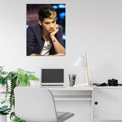 Zayn Malik Handsome Cute Hot Music Singer Wall Art Print Poster