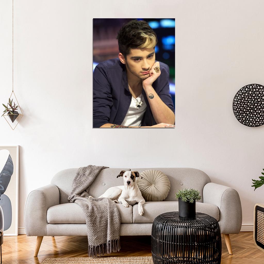Zayn Malik Handsome Cute Hot Music Singer Wall Art Print Poster