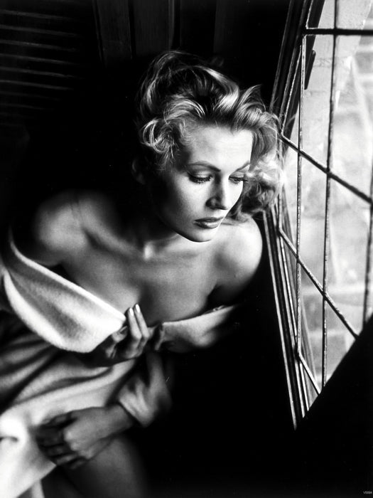 Anita Ekberg Old Retro Vintage Actress BW Wall Art Print Poster
