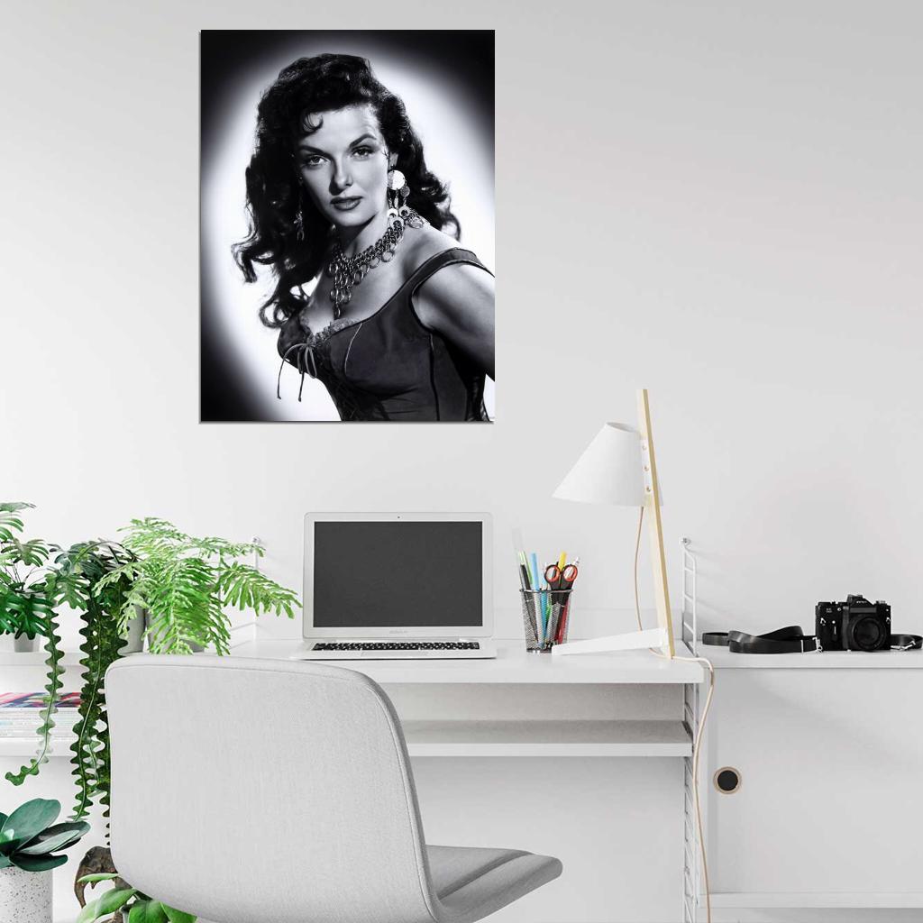 Carole Lombard Old Retro Vintage Actress BW Wall Art Print Poster