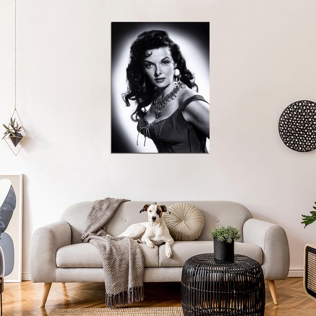 Carole Lombard Old Retro Vintage Actress BW Wall Art Print Poster
