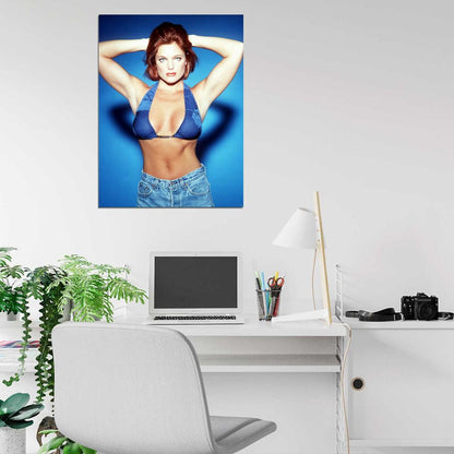 Erika Eleniak Sexy Hot Actress Vintage Classic Wall Art Print Poster