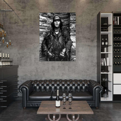 Isle Of Man TT Race 1969 Old Retro Vintage BW Wall Art Print Poster