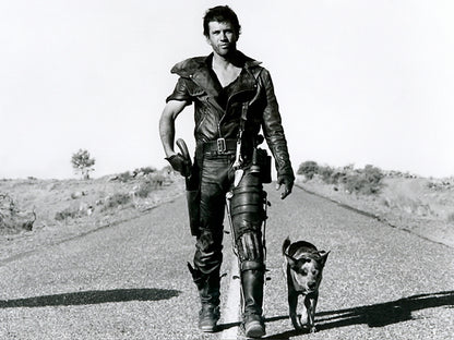Mad Маx Road Dog Mel Gibson Old Vintage Movie Wall Art Print Poster