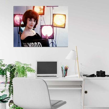 Natalie Wood Portrait Retro Vintage Actress Wall Art Print Poster