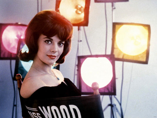 Natalie Wood Portrait Retro Vintage Actress Wall Art Print Poster