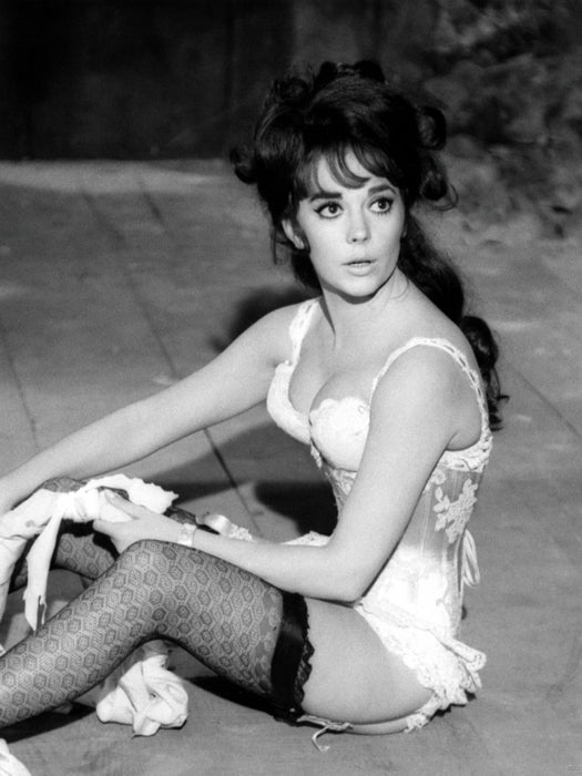 Natalie Wood Sexy Hot Retro Vintage Actress BW Wall Art Print Poster