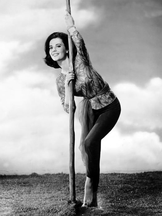 Natalie Wood Old Retro Vintage Actress BW Wall Art Print Poster