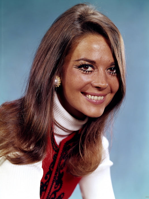 Natalie Wood Smile Portrait Old Retro Vintage Wall Art Print Poster