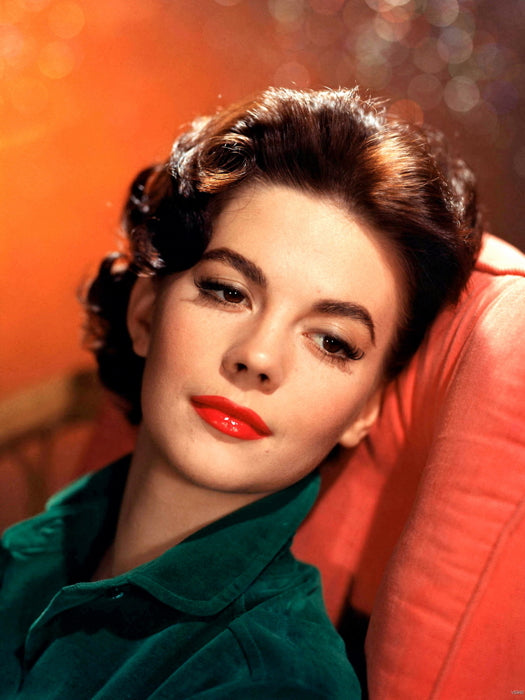 Natalie Wood Beautiful Portrait Retro Vintage Wall Art Print Poster