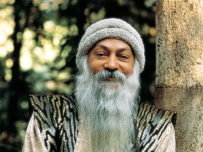 Osho Acharya Rajneesh Indian Guru Portrait Wall Art Print Poster