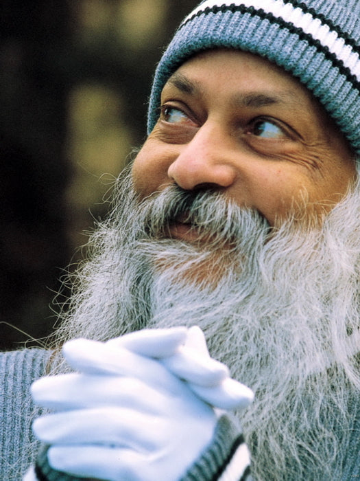 Osho Acharya Rajneesh Indian Guru Portrait Wall Art Print Poster