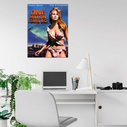 Raquel Welch One Million Years B.C. Vintage Wall Art Print Poster