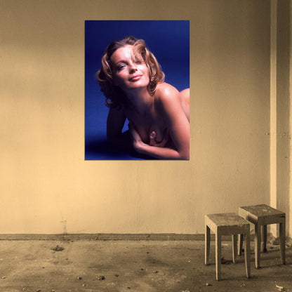Romy Schneider Topless Hot Sexy Actress Retro Wall Art Print Poster