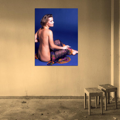 Romy Schneider Topless Hot Sexy Actress Retro Wall Art Print Poster