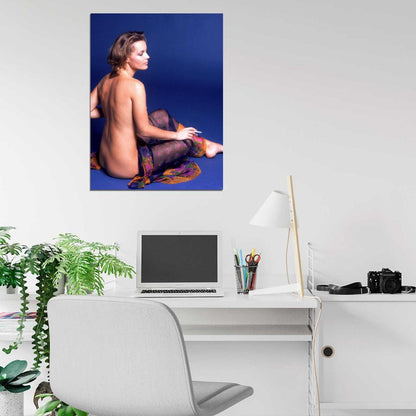 Romy Schneider Topless Hot Sexy Actress Retro Wall Art Print Poster