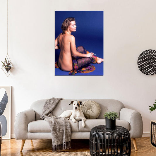 Romy Schneider Topless Hot Sexy Actress Retro Wall Art Print Poster