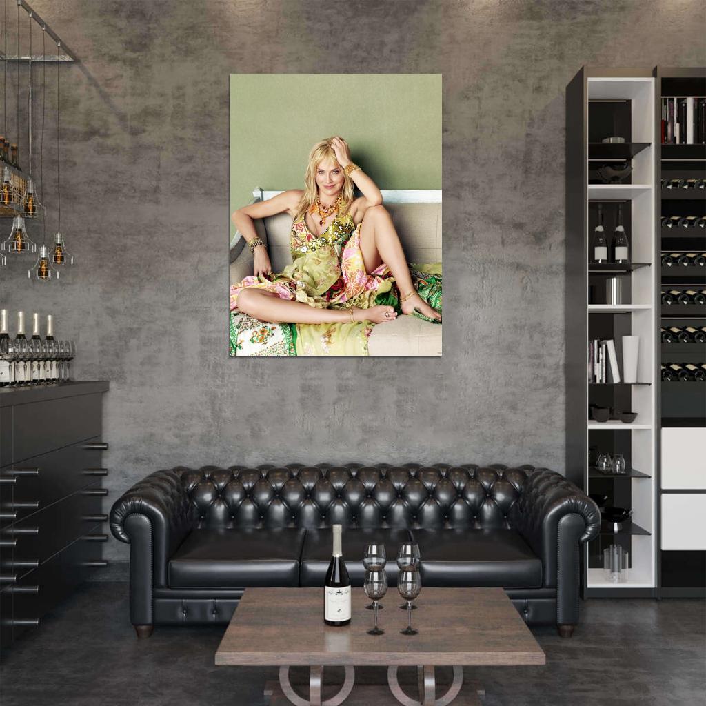 Sharon Stone Hot Actress Wall Art Print Poster