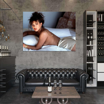 Sophie Marceau Sexy Hot Retro Vintage Actress Wall Art Print Poster