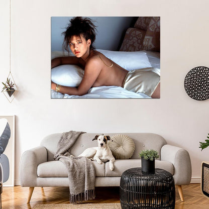 Sophie Marceau Sexy Hot Retro Vintage Actress Wall Art Print Poster