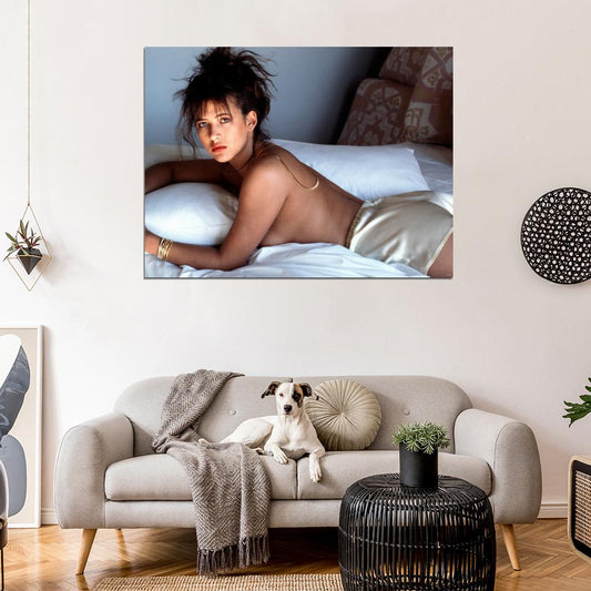 Sophie Marceau Sexy Hot Retro Vintage Actress Wall Art Print Poster
