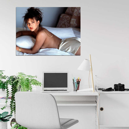 Sophie Marceau Sexy Hot Retro Vintage Actress Wall Art Print Poster