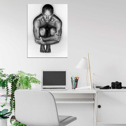 Sting Awesome Singer Retro Vintage BW Wall Art Print Poster
