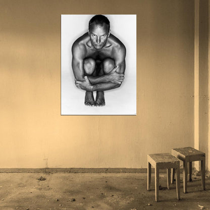 Sting Awesome Singer Retro Vintage BW Wall Art Print Poster