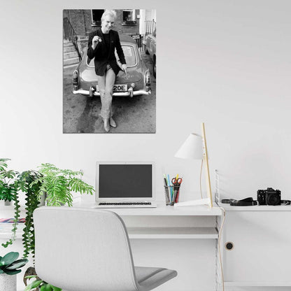 Sting Music Singer Retro Vintage BW Wall Art Print Poster
