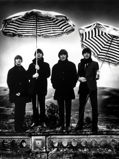 The Beatles Hotel In Perthshire 1964 Scotland Wall Art Print Poster