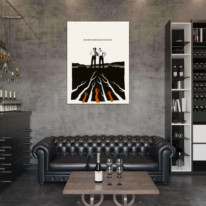 Tremors Movie 1990 Painting Art Vintage Wall Art Print Poster