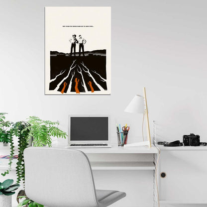 Tremors Movie 1990 Painting Art Vintage Wall Art Print Poster