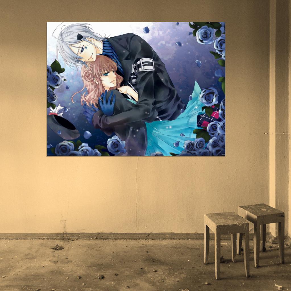 Amnesia Awesome Beautiful Love Couple Anime Manga Art Wall Art Print Poster