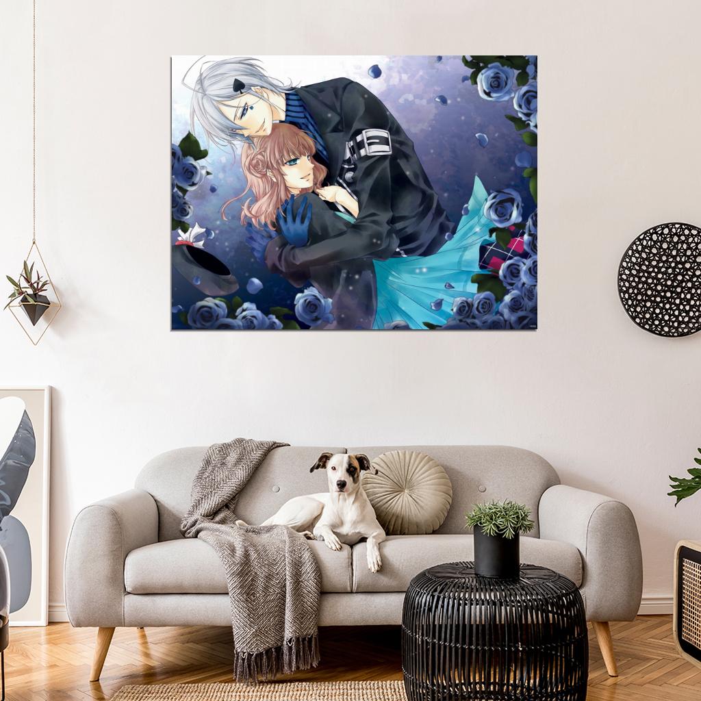 Amnesia Awesome Beautiful Love Couple Anime Manga Art Wall Art Print Poster