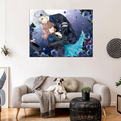 Amnesia Awesome Beautiful Love Couple Anime Manga Art Wall Art Print Poster