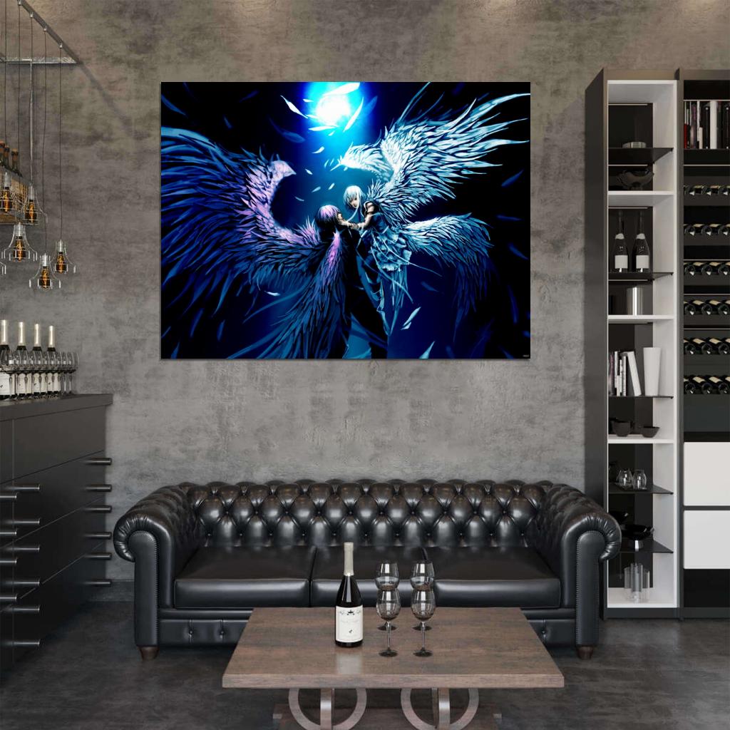 Amazing Angels Awesome Beautiful Anime Manga Art Wall Art Print Poster